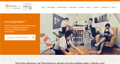 Desktop Screenshot of dienstenthuis.be